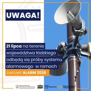 UWAGA – ĆWICZENIA ALARMOWE
