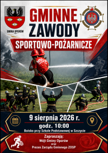 Już w najbliższą niedzielę Gminne Zawody Sportowo – Pożarnicze!